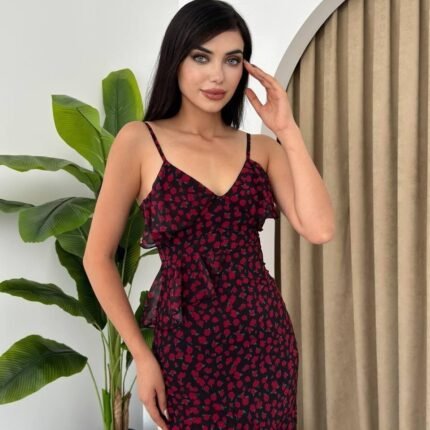 Lida Şifon Elbise