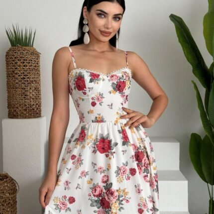 Venota Midi Elbise