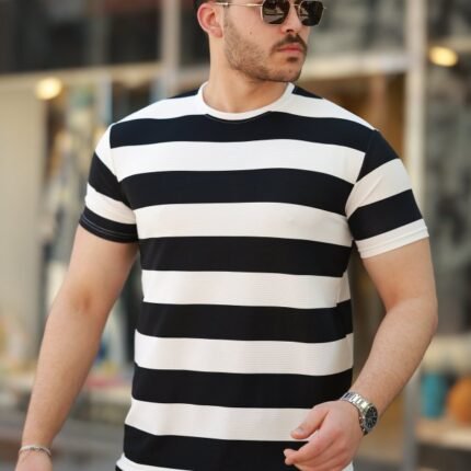 Erkek çift Renk Pamuklu örme Kumaş Kısa Kollu Tshirt