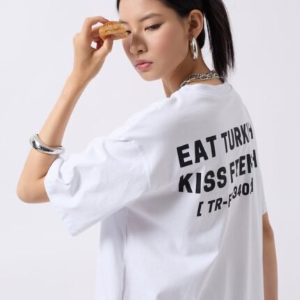 Turkish Sırt Baskılı Oversize TShirt