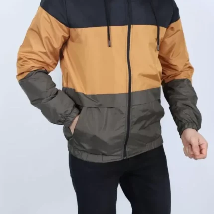 Unisex Kapüşonlu İçi Astarlı Yağmurluk Siyah