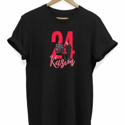 Kasım Öğretmenler Günü Baskılı Unisex Tshirt Siyah