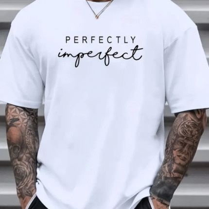 Erkekler Için PERFECTLY Günlük Tişört Beyaz