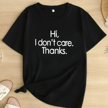 Baskılı Oversize Bisiklet Yaka Tshirt Siyah