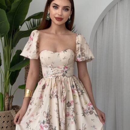 Camila Bağlamalı Elbise