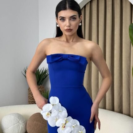 ÖNÜ KURDALELİ KAELM ELBİSE
