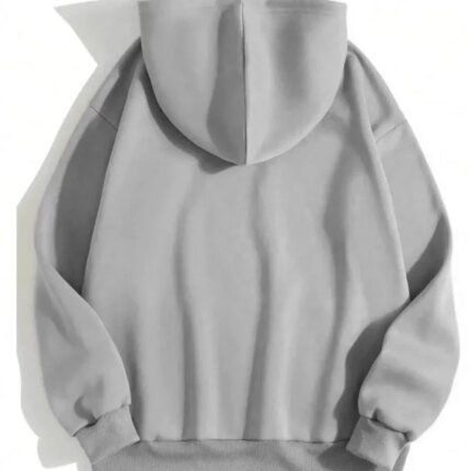 Erkek Düz Kapüşonlu Sweat
