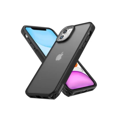 İphone 11 Kılıf Elegant Kapak - Siyah