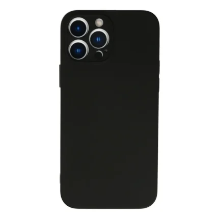 İphone 13 Pro Kılıf Nano İçi Kadife Silikon - Siyah