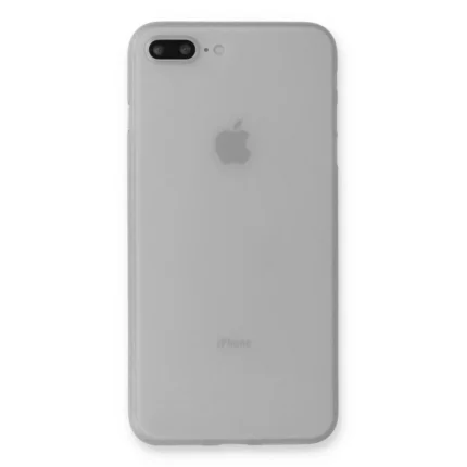 İphone 7 Plus Kılıf Pp Ultra İnce Kapak - Beyaz