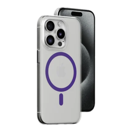 Joko İphone 14 Pro Max Kılıf Bubble Magsafe Kapak - Mor