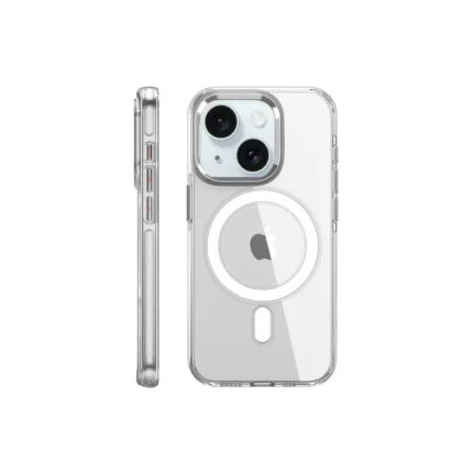 Joko İphone 15 Pro Kılıf Crystal Magsafe Kapak - Şeffaf