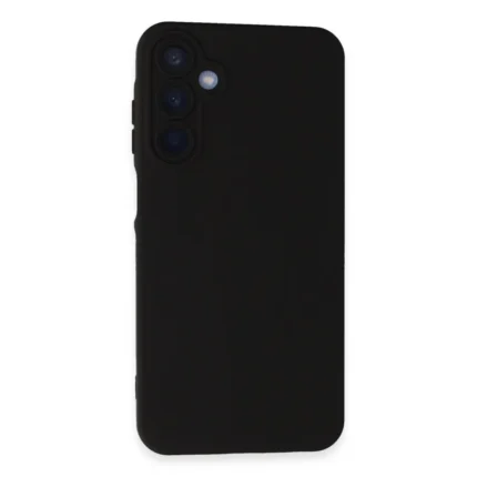 Samsung Galaxy A15 4g Kılıf Nano İçi Kadife Silikon - Siyah