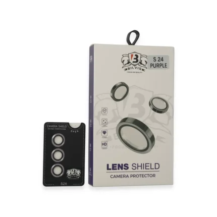 Newface Samsung Galaxy S24 Bilvis Titan Kamera Lens - Derin Mor