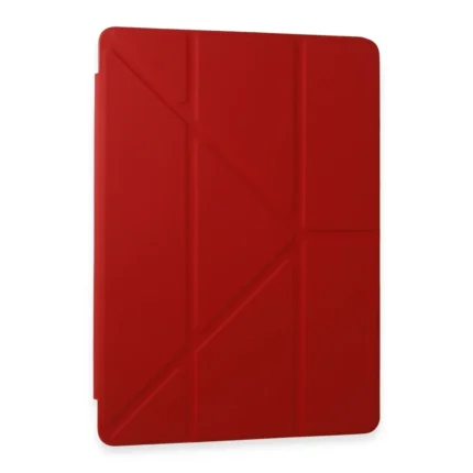 Newface Samsung Galaxy Tab A9 Kılıf Kalemlikli Mars Tablet Kılıfı - Kırmızı