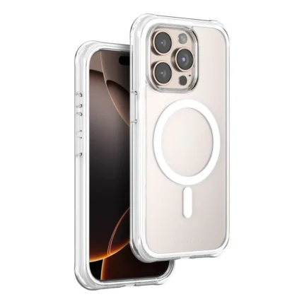 Onegif  İphone 15 Pro Max Hulk Magsafe Kapak - Beyaz