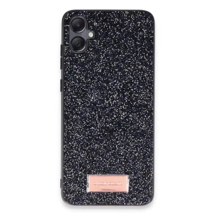 Onegif Samsung Galaxy A05 Bright Simli Kapak - Siyah