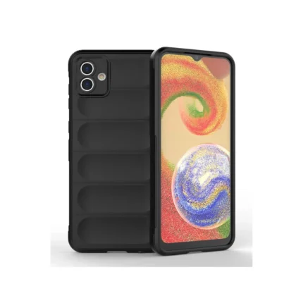 Samsung Galaxy A04 Kılıf Optimum Silikon - Siyah