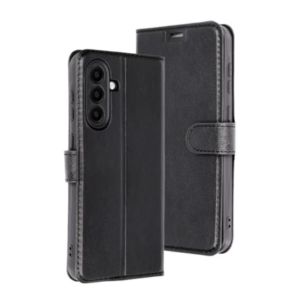 Samsung Galaxy A36 Kılıf Trend S Plus Kapaklı Kılıf - Siyah