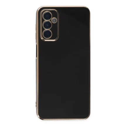 Samsung Galaxy M23 Kılıf Volet Silikon - Siyah