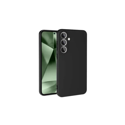 Samsung Galaxy S24 Fe Kılıf Nano İçi Kadife Silikon - Siyah