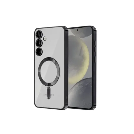 Samsung Galaxy S24 Kılıf Kross Magneticsafe Kapak - Siyah