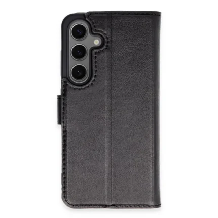 Samsung Galaxy S24 Kılıf Trend S Plus Kapaklı Kılıf - Siyah