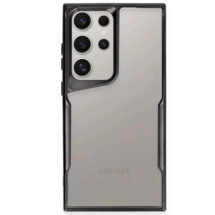 Samsung Galaxy S25 Ultra Kılıf Boyi Silikon Kapak - Siyah