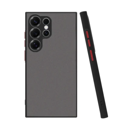 Samsung Galaxy S25 Ultra Kılıf Montreal Silikon Kapak - Siyah