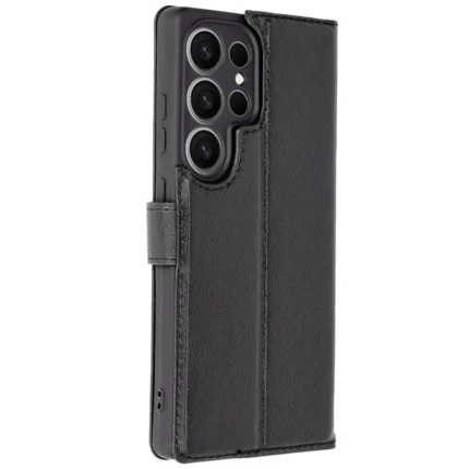 Samsung Galaxy S25 Ultra Kılıf Trend S Plus Kapaklı Kılıf - Siyah