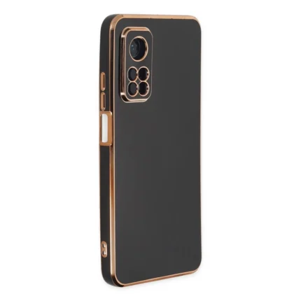 Xiaomi Mi 10t Kılıf Volet Silikon - Siyah