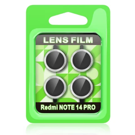 Xiaomi Redmi Note 14 Pro 5g Raze Metal Kamera Lens - Gümüş