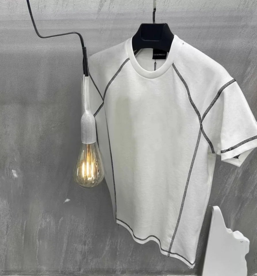 Unisex Karoyaka Dikişli Oversize T-Shirt