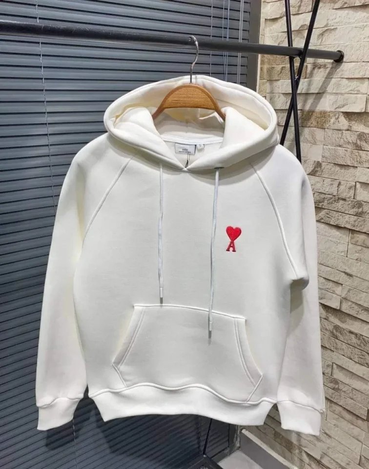 Unisex Kapşonlu Baskılı Sweetshirt