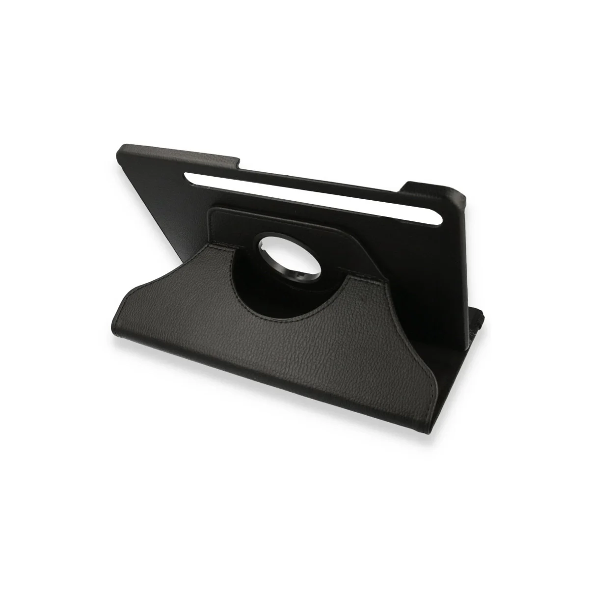 Samsung Galaxy X800 Tab S8 Plus 12.4 Kılıf 360 Tablet Deri Kılıf - Siyah