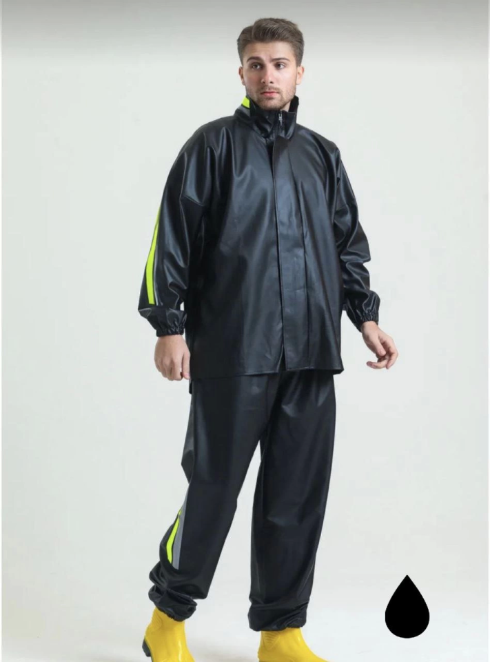 Tam Kalıp Motorcu Kurye Su Gecirmez Yağmurluk Takım