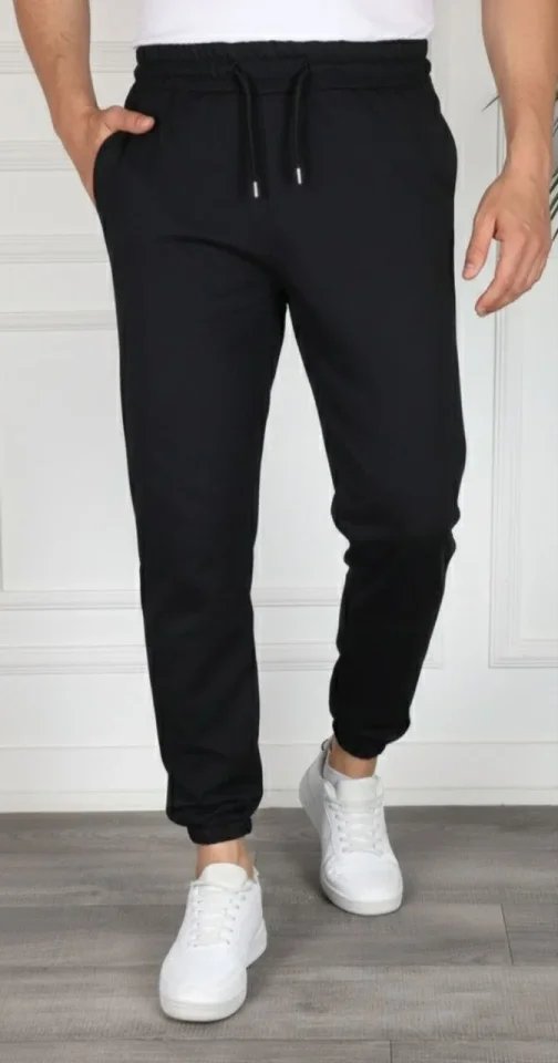 Erkek Jogger Eşofman Altı Rahat Kalıp, Cepli, Lastikli Paça, Günlük Spor Pantolon