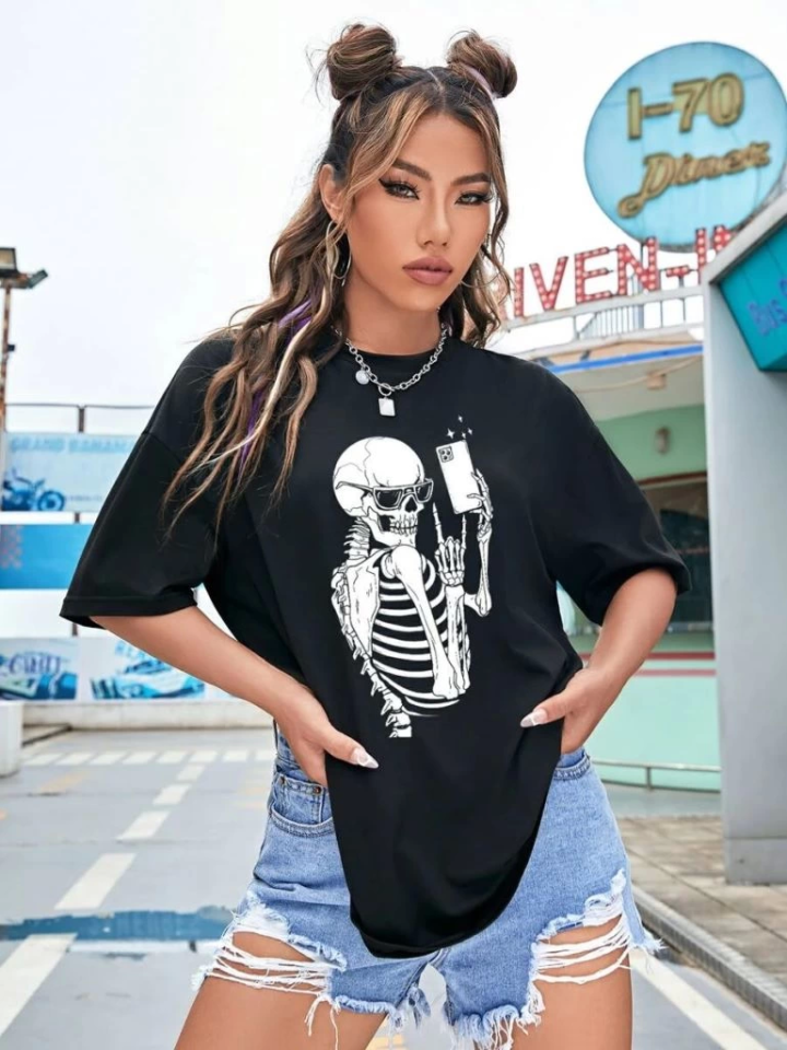 Baskılı T-shirt