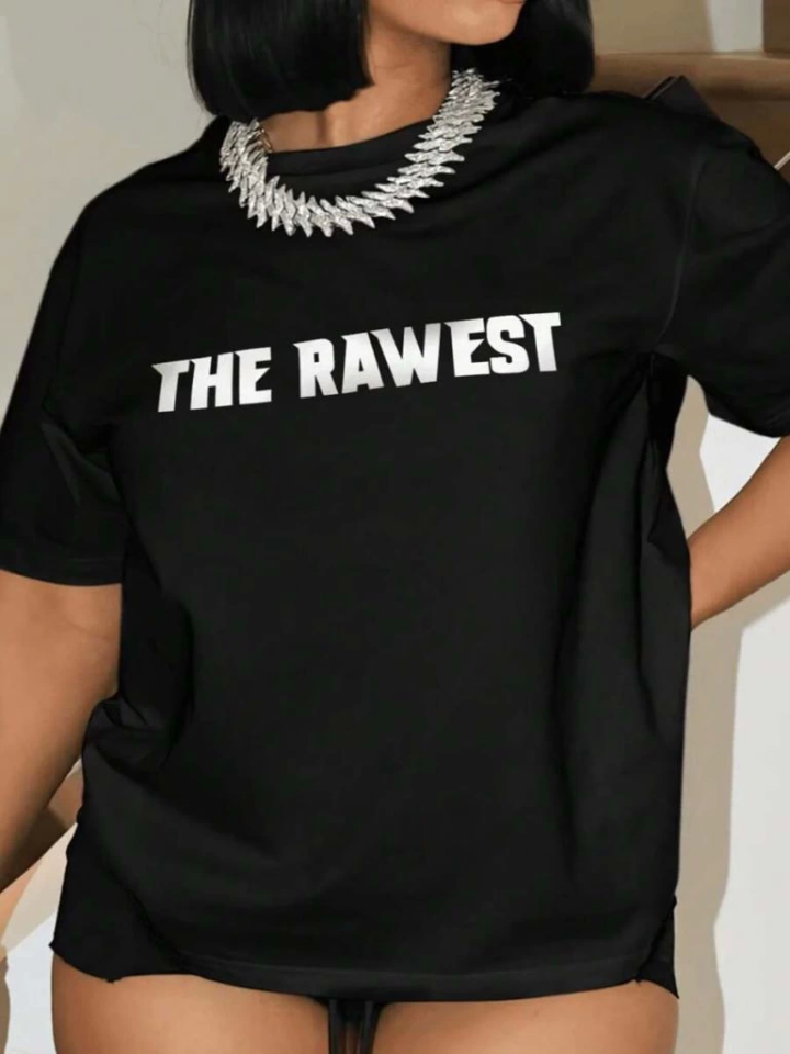 Baskılı Oversize T-shirt
