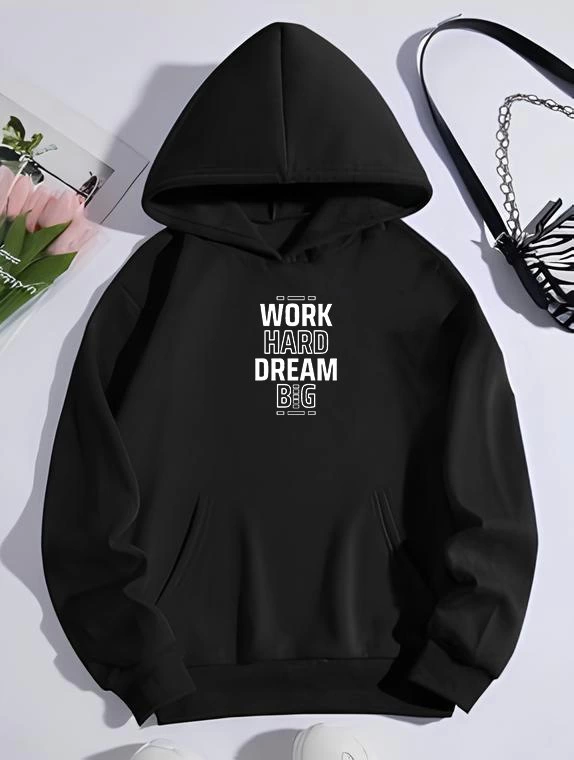 Kışlık Üç İplik Kapşonlu SweatShirt