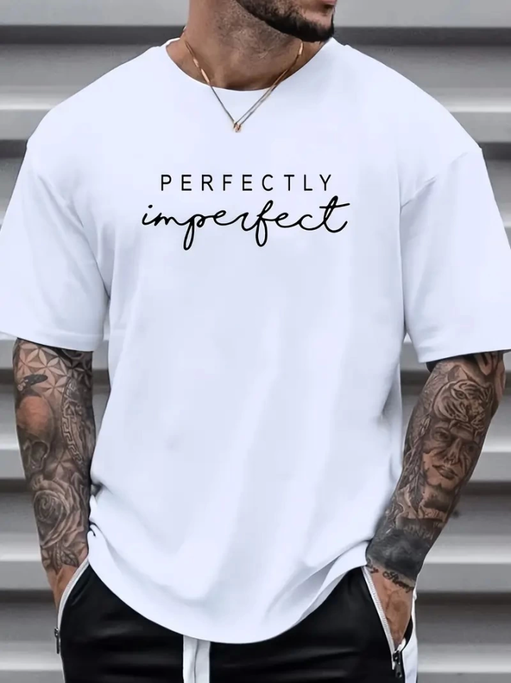 Erkekler Için PERFECTLY Günlük Tişört