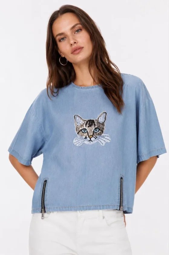 Erkek Baskılı T-Shirt Kısa Kol Bisiklet Yaka Rahat Kalıp Tişört